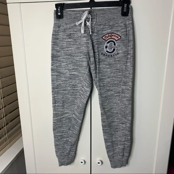 Reflex Bottoms Girls Reflex Kids California Republic Embroidered Joggers Poshmark
